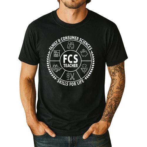 Family And Consumer Sciences FACS FCS Teacher Men's Casual T-Shirt - teacherstshirts.com AU
