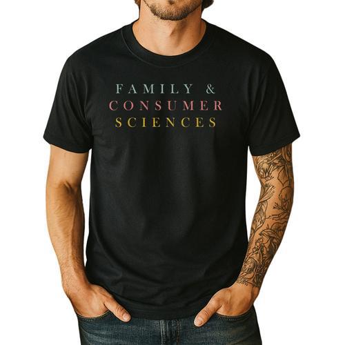FCS Teacher Family And Consumer Sciences Minimalist Teacher Men's Casual T-Shirt - teacherstshirts.com AU