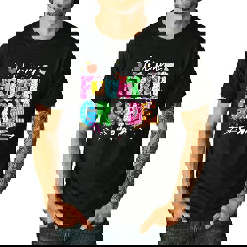 In My Fourth Grade Era 4th Grade Girl Teacher Back To School Men&#x27;s Casual T-Shirt - teacherstshirts.com