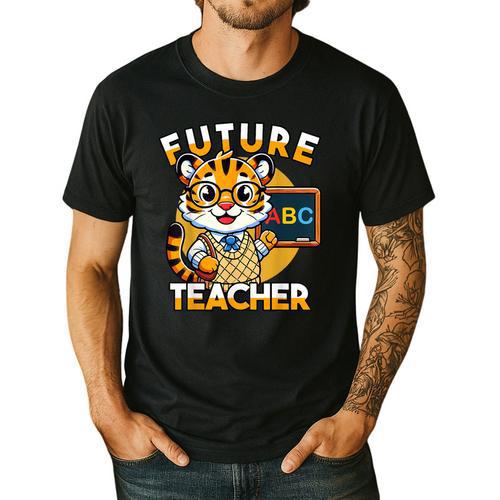Future Teacher Graphic For Boys Inspiring Young Minds Men's Casual T-Shirt - teacherstshirts.com AU