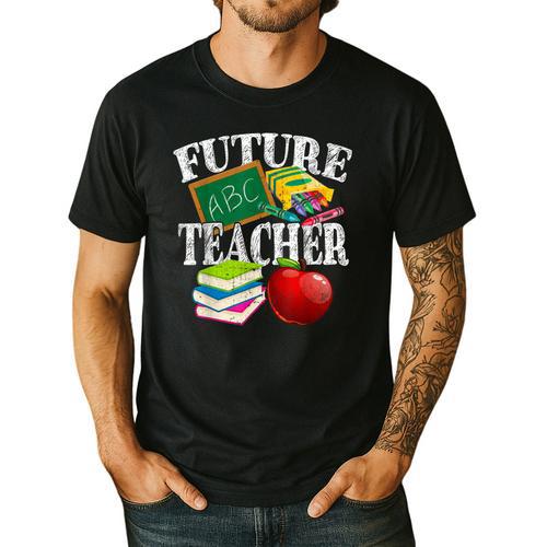Future Teacher With Canyon And Book Teacher Men Women Girls Kids Men's Casual T-Shirt - teacherstshirts.com