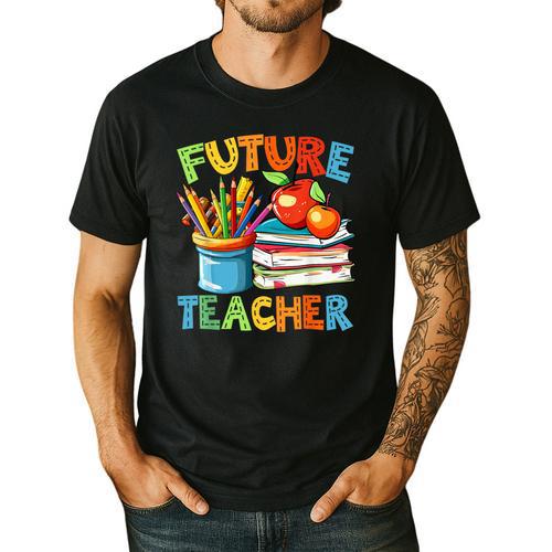 Future Teacher Costume For Kids Back To School Boy Girl Men's Casual T-Shirt - teacherstshirts.com UK