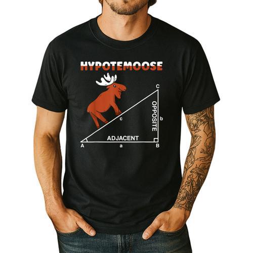 Hypotemoose Mathematics Teacher Mathematician Math Geek Men's Casual T-Shirt - teacherstshirts.com