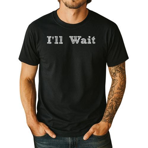 I'Ll Wait Teacher School Shirt Men's Casual T-Shirt - teacherstshirts.com UK
