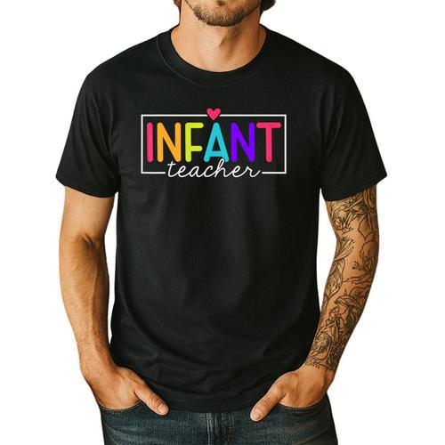 Infant Teacher Daycare Provider Childcare Teacher Men's Casual T-Shirt - teacherstshirts.com AU