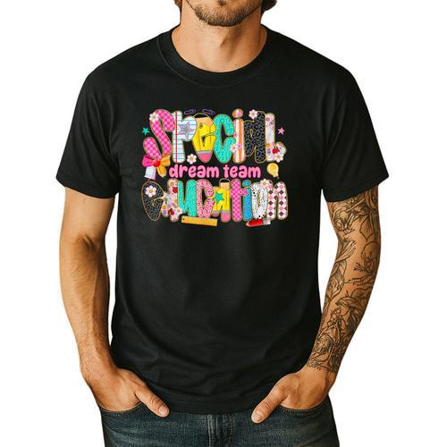 Kids Back To School Teachers Special Education Dream Team Men's Casual T-Shirt - teacherstshirts.com UK