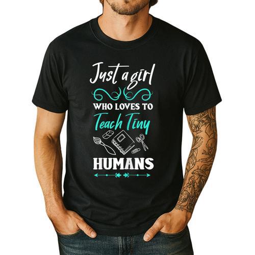 Kindergarten Teacher Shirt Humor Preschool Teacher Men's Casual T-Shirt - teacherstshirts.com