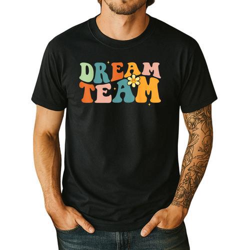 Last Day Of School Back To School Dream-Team Teacher Kids Men's Casual T-Shirt - teacherstshirts.com UK