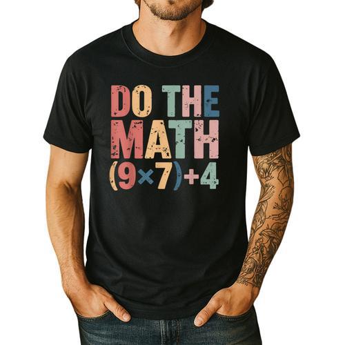 Do The Math 67 Meme Six Seven Teacher Men's Casual T-Shirt - teacherstshirts.com AU