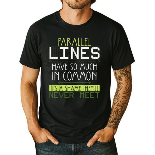 Nerdy Math Lovers Geometry Pun Mathematics Teachers Men's Casual T-Shirt - teacherstshirts.com DE