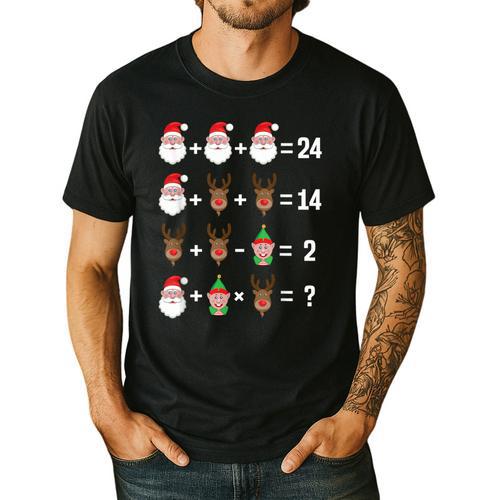 Order Of Operations Math Teacher Christmas Men's Casual T-Shirt - teacherstshirts.com