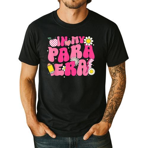 In My Para Era Teacher Back To School First Day Of School Men's Casual T-Shirt - teacherstshirts.com AU