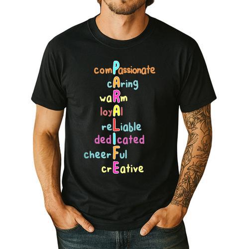 Paraprofessional Teacher Para Sped Ed Parapro Men's Casual T-Shirt - teacherstshirts.com AU