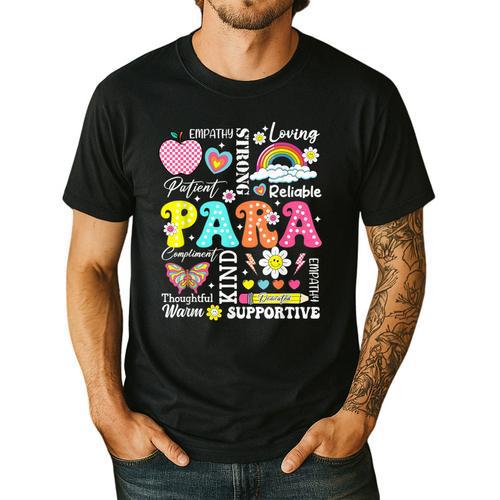 Paras Make It Possible Paraprofessional Paraeducator Teacher Men's Casual T-Shirt - teacherstshirts.com CA