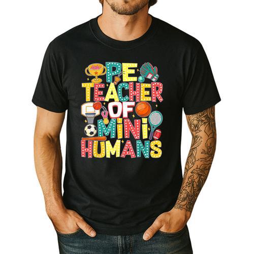 PE Teacher Back To School Physical Education Gym Teachers Men's Casual T-Shirt - teacherstshirts.com CA