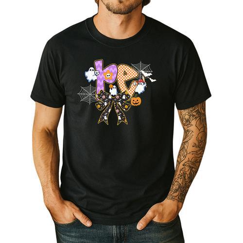 PE Teacher Coach Coquette Ghost Halloween Physical Education Men's Casual T-Shirt - teacherstshirts.com AU