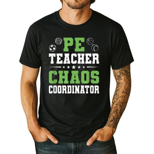 Physical Education PE Teacher School Men's Casual T-Shirt - teacherstshirts.com DE