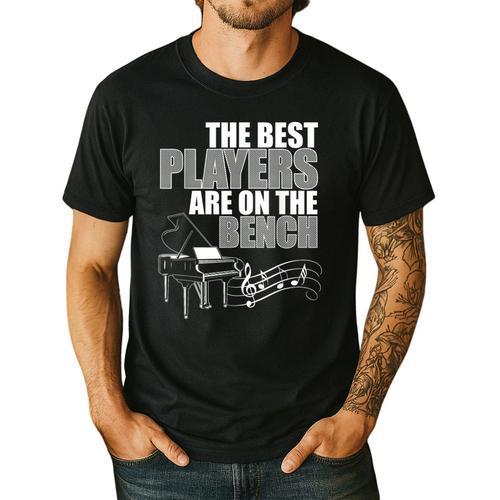 Piano Art For Men Women Pianist Piano Teacher Piano Player Men's Casual T-Shirt - teacherstshirts.com UK