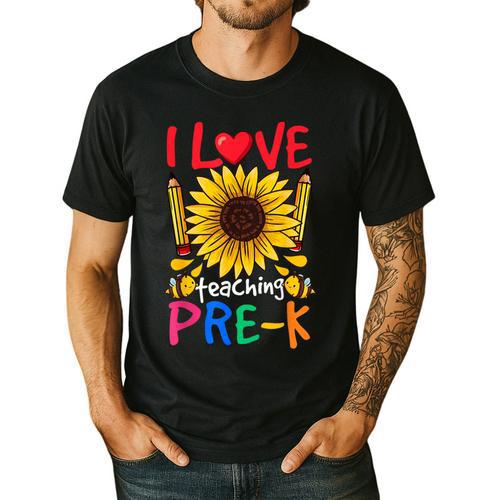 Pre School Teacher Pre-K Teacher Men's Casual T-Shirt - teacherstshirts.com CA