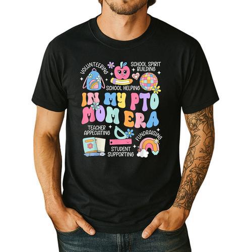 In My PTO Mom Parent Teacher Organization Back To School Men's Casual T-Shirt - teacherstshirts.com