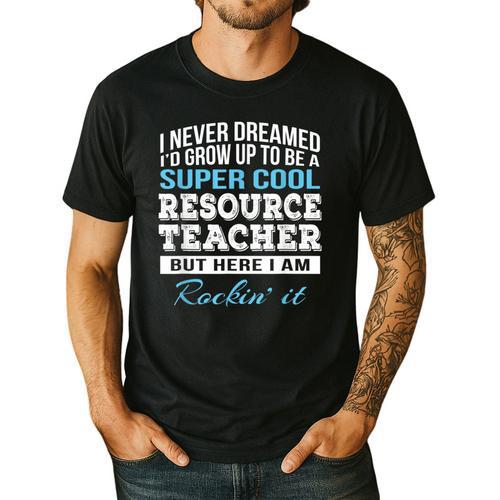 Resource Teacher Tshirt Men Women Men's Casual T-Shirt - teacherstshirts.com