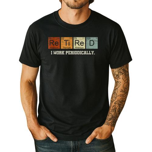 Retired Chemistry Teacher Science Retirement Chemistry Men's Casual T-Shirt - teacherstshirts.com DE
