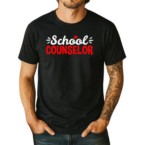 School Counselor Teacher Guidance Counseling For Men Women Kids Men's Casual T-Shirt - teacherstshirts.com AU