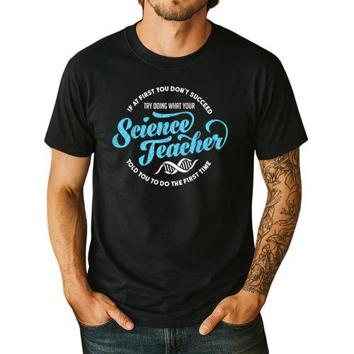 Science Teacher Must Haves Teach Science Teacher Men's Casual T-Shirt - teacherstshirts.com DE