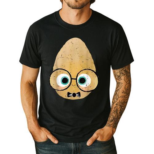 The Smart Seed Good Egg Teacher Halloween Costume Food Group Men's Casual T-Shirt - teacherstshirts.com AU