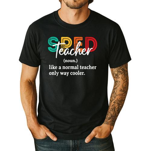 Special Education For Men Women SPED Teacher Men's Casual T-Shirt - teacherstshirts.com