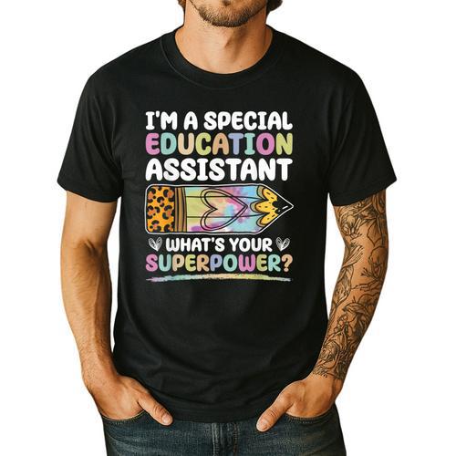 Special Educational Assistant And Sped Teacher Men's Casual T-Shirt - teacherstshirts.com DE