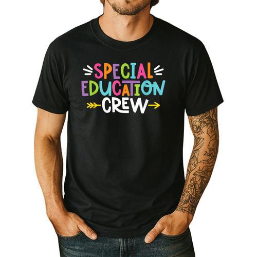 Special Educators Special Ed Teacher Special Education Crew Men's Casual T-Shirt - teacherstshirts.com UK