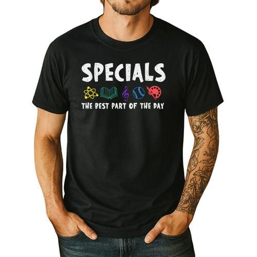 Specials The Best Part Of The Day Men Women Teacher Men's Casual T-Shirt - teacherstshirts.com