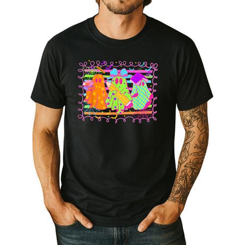 Spooky Teacher Halloween Ghost Fall Autumn Season Women Men's Casual T-Shirt - teacherstshirts.com DE