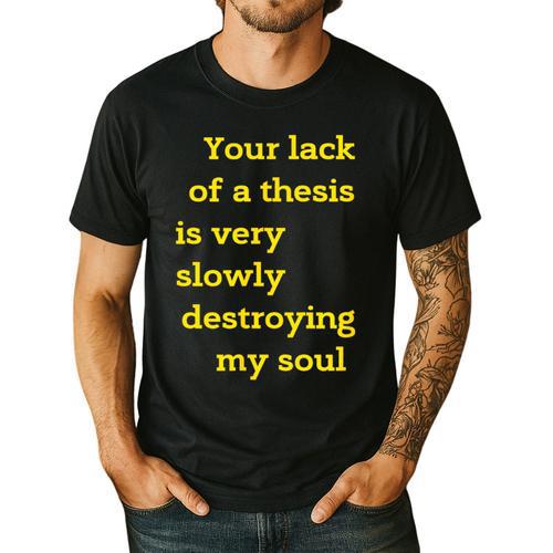 Teacher Or Professor Essay Thesis Writing Joke For Men Women Men's Casual T-Shirt - teacherstshirts.com