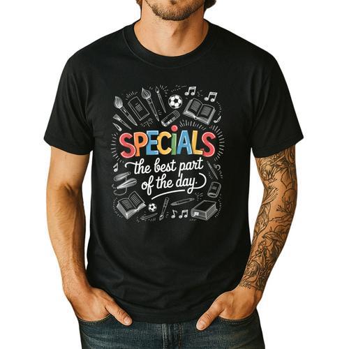 Teacher Specials The Best Part Of The Day Specials Squad Men's Casual T-Shirt - teacherstshirts.com UK
