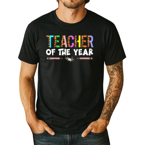 Teacher Of The Year Party Teacher Appreciation Men's Casual T-Shirt - teacherstshirts.com AU