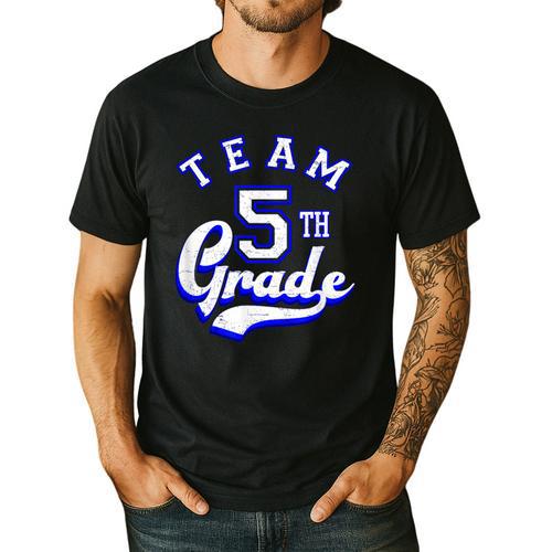 Team 5th Grade Fifth For Teacher Or Students Men's Casual T-Shirt - teacherstshirts.com