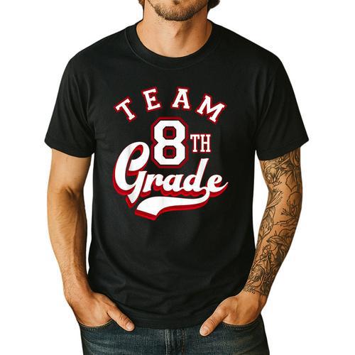 Team 8th Grade Eighth For Teacher Or Students For Men Women Girls Kids Men's Casual T-Shirt - teacherstshirts.com