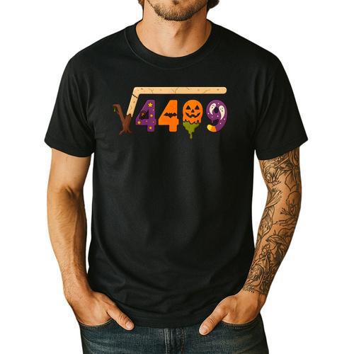 67 Meme Math Teacher 6 7 Halloween Square Root 4489 Men's Casual T-Shirt - teacherstshirts.com AU