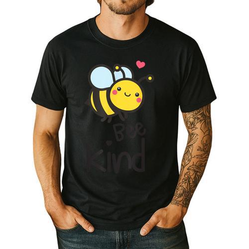 Bee Kind Bumble Bee Anti Bullying Teacher Kindness Matters Men's Casual T-Shirt - teacherstshirts.com DE