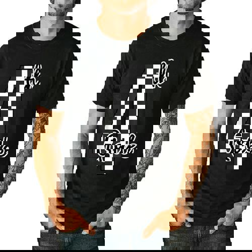 Checkered Fourth Grade Back To School Teachers Students Men&#x27;s Casual T-Shirt - teacherstshirts.com