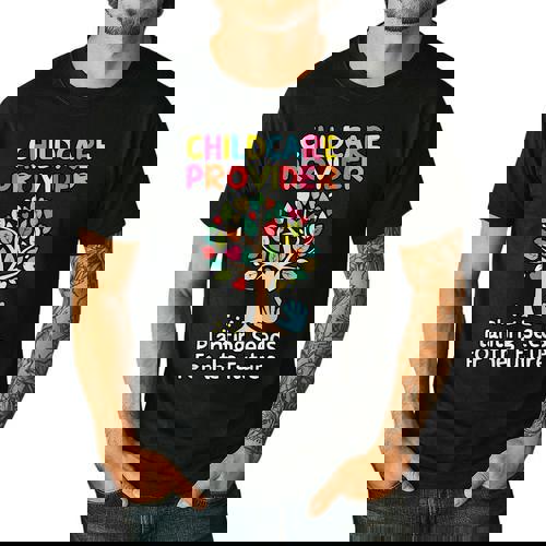 Childcare Provider Job Daycare Provider Daycare Teacher Men&#x27;s Casual T-Shirt - teacherstshirts.com