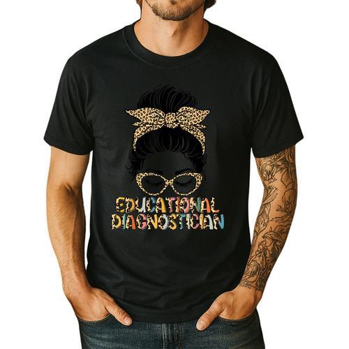 Cute Educational Diagnostician Teacher Appreciation Week Men Women Men's Casual T-Shirt - teacherstshirts.com CA