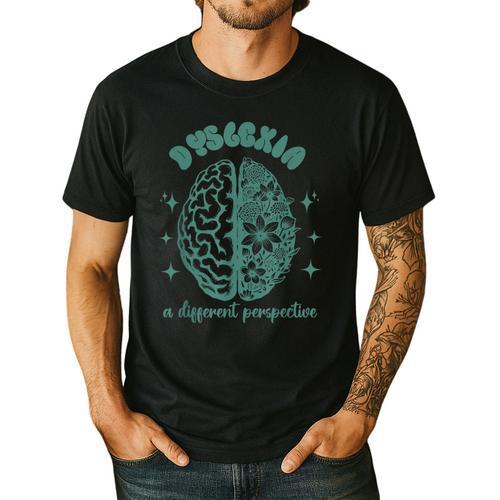 Dyslexia A Different Perspective Dyslexia Specialist Teacher Men's Casual T-Shirt - teacherstshirts.com AU