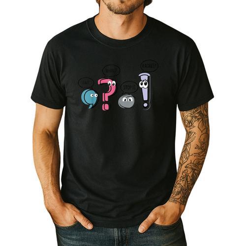 Grammar Teacher Punctuation English First Day Back To School Men's Casual T-Shirt - teacherstshirts.com AU
