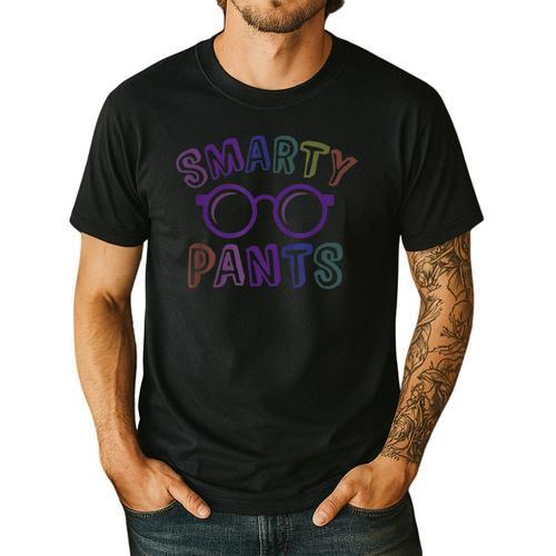 Little Mr Miss SMARTY PANTS Graduation Alumni Teacher Men's Casual T-Shirt - teacherstshirts.com AU