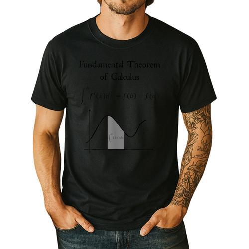 Nerdy Fundamental Theorem Of Calculus Math Teacher Geek Men's Casual T-Shirt - teacherstshirts.com
