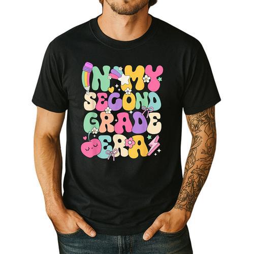 In My Second Grade Era Teachers Women Back To School Girls Men's Casual T-Shirt - teacherstshirts.com UK