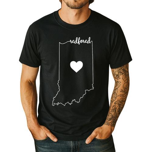 Teacher Red For Ed RedForEd Indiana Public Education Men's Casual T-Shirt - teacherstshirts.com AU